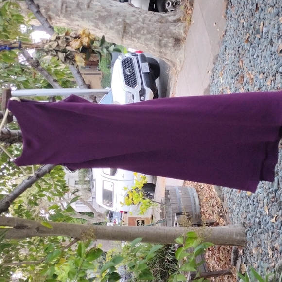 Evan Picone Burgundy Women's Dress Draper's in the Back of Nape Size 12 - Picture 2 of 3